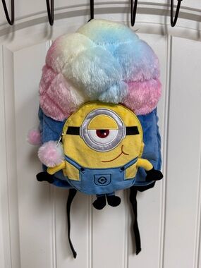 NWT Universal Studios Despicable Me Minions Watercolor Plush Mini-Backpack